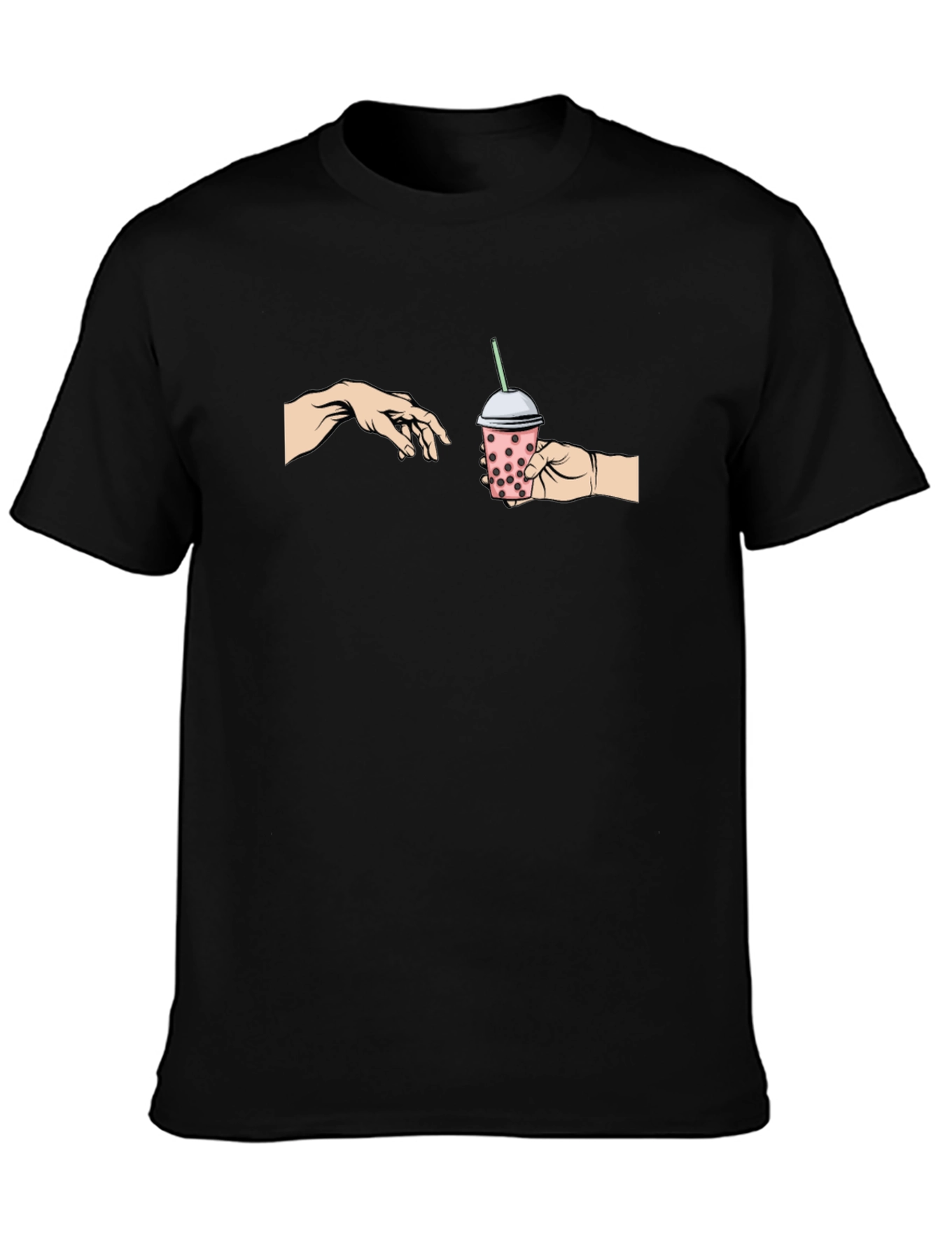 Creation of Boba Tea T-Shirt - Funny Graphic Tee