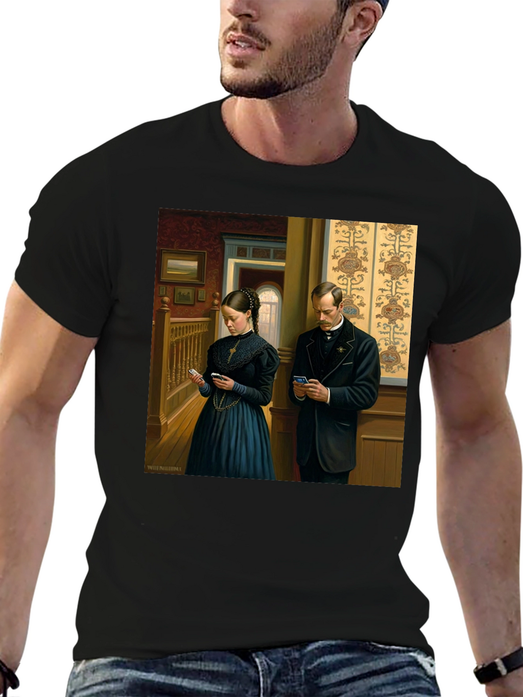 Modern Victorian T-Shirt: Old Meets New