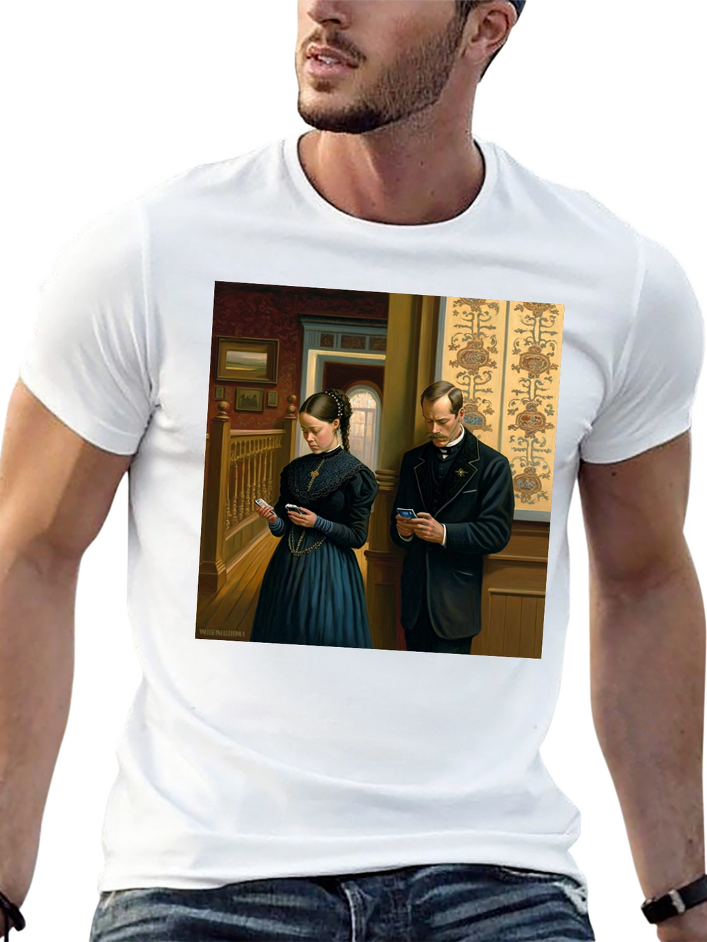 Modern Victorian T-Shirt: Old Meets New