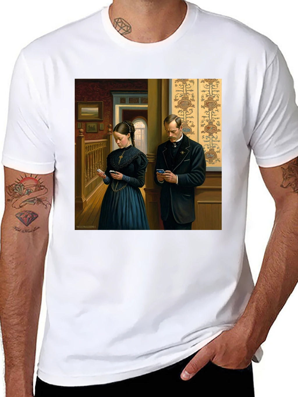 Modern Victorian T-Shirt: Old Meets New