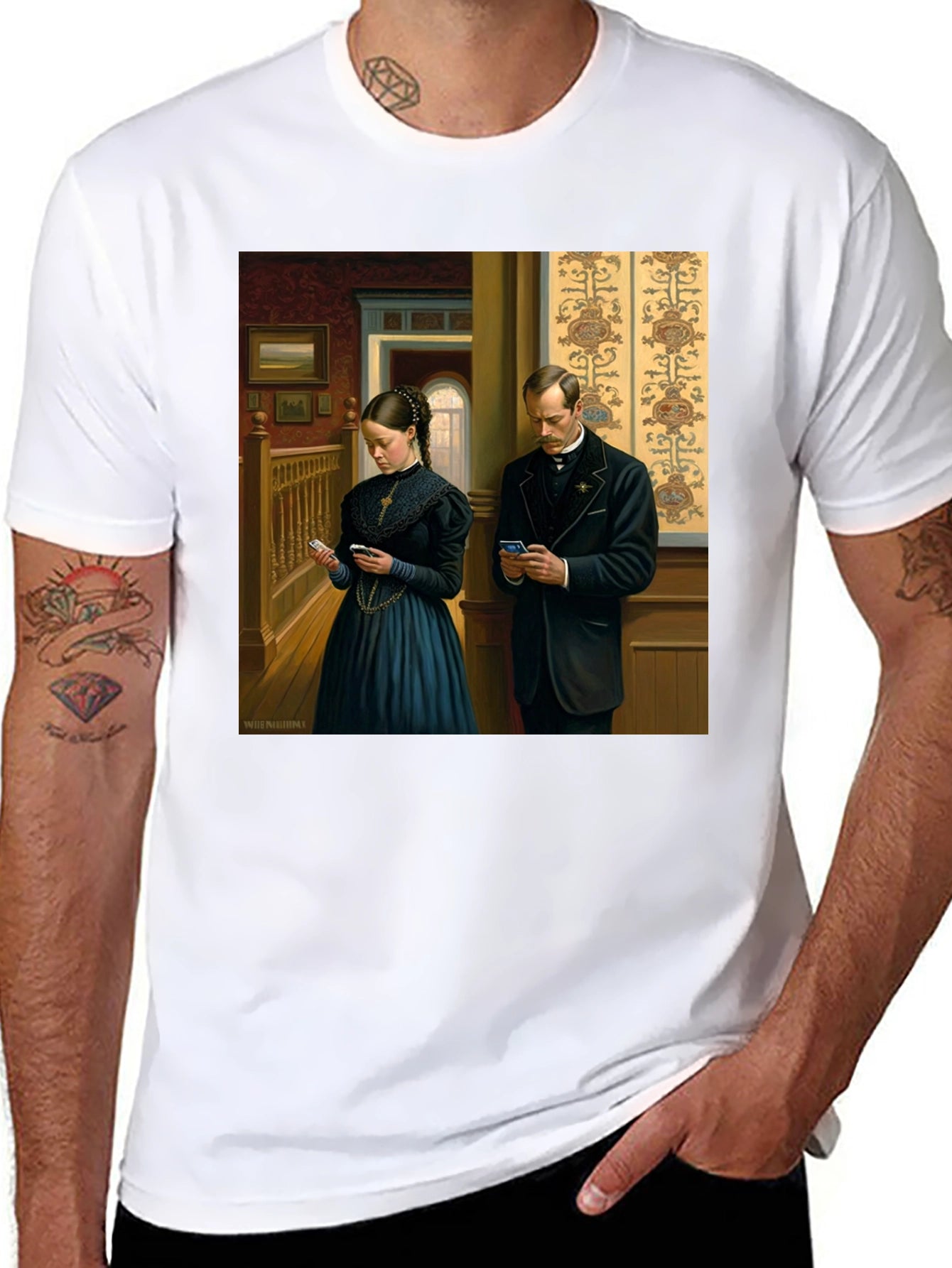Modern Victorian T-Shirt: Old Meets New