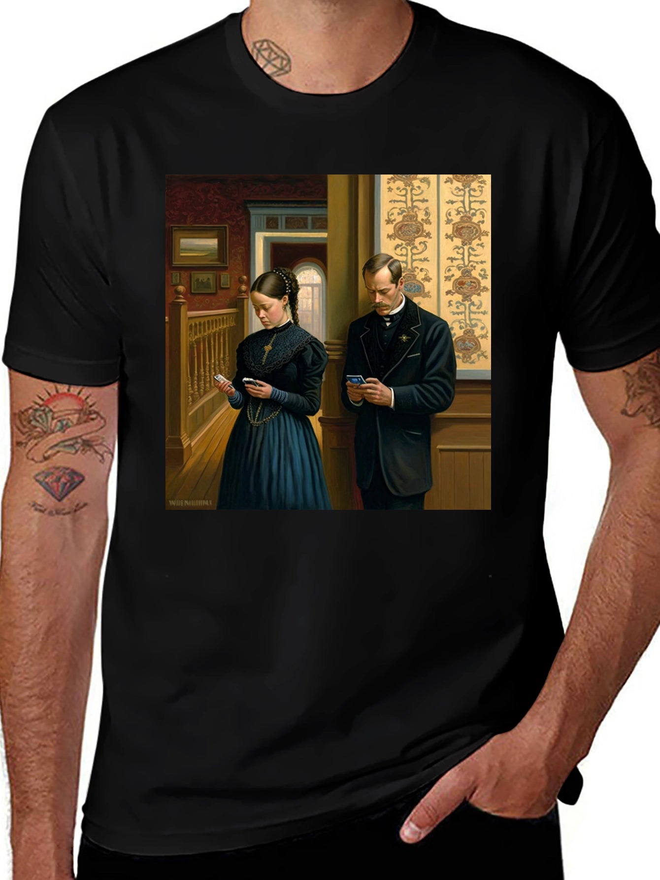 Modern Victorian T-Shirt: Old Meets New