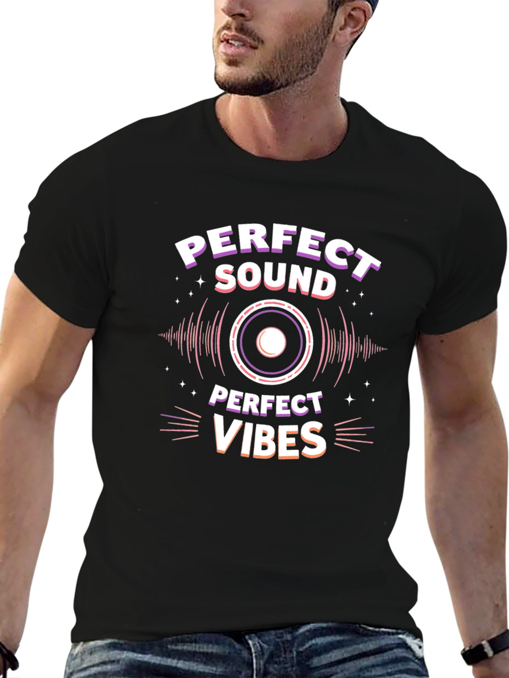 Perfect Sound Perfect Vibes Graphic Tee