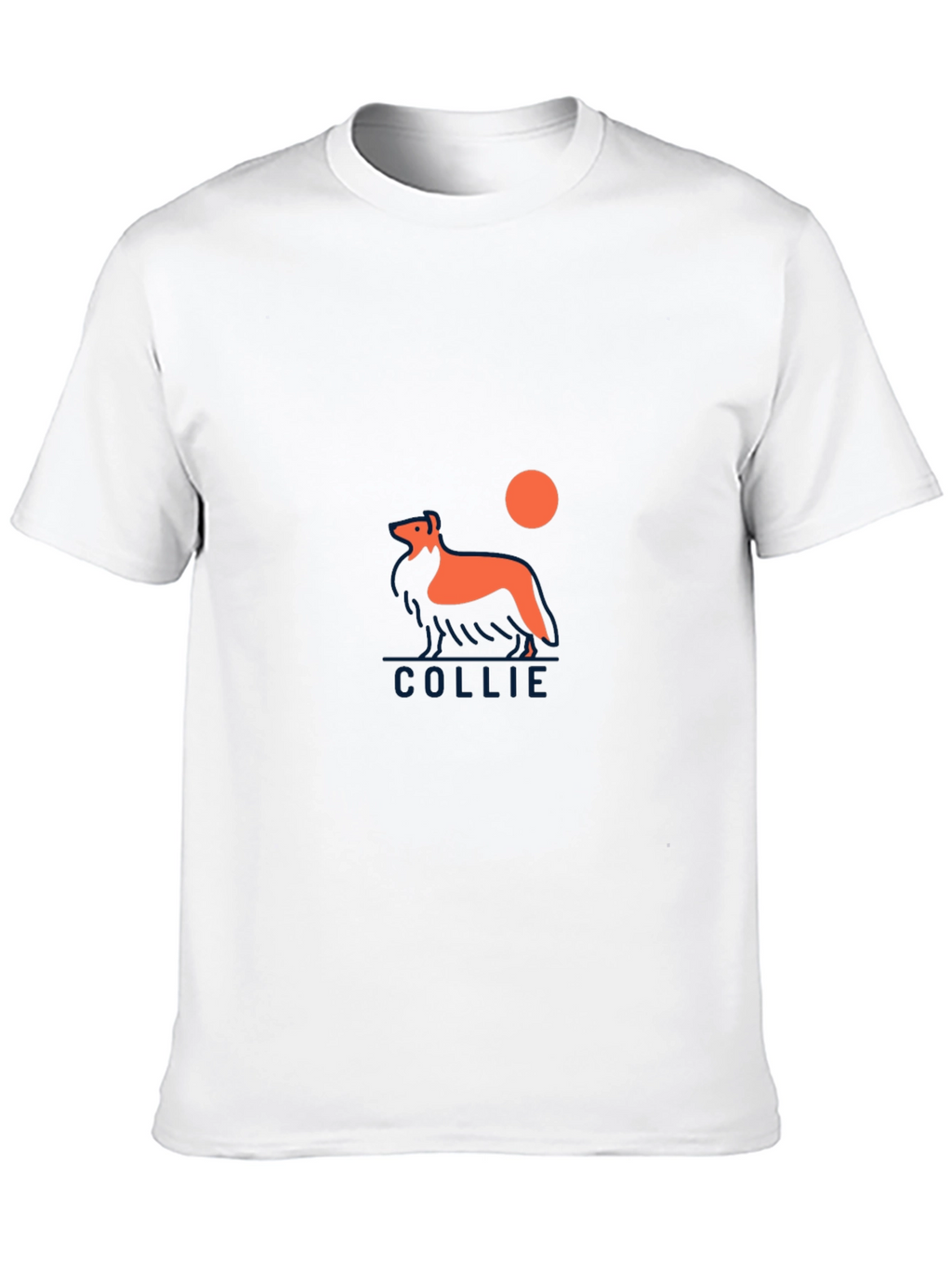 Collie Dog Graphic Tee - Stylish Unisex T-Shirt