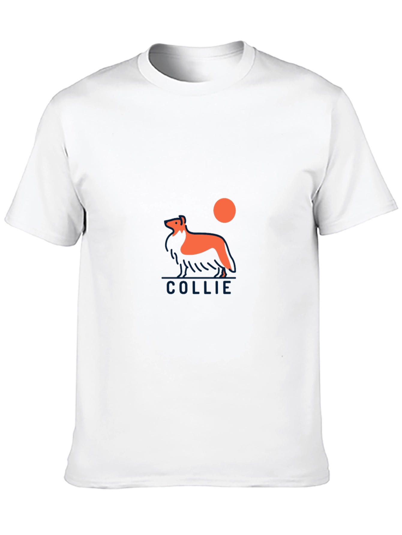 Collie Dog Graphic Tee - Stylish Unisex T-Shirt