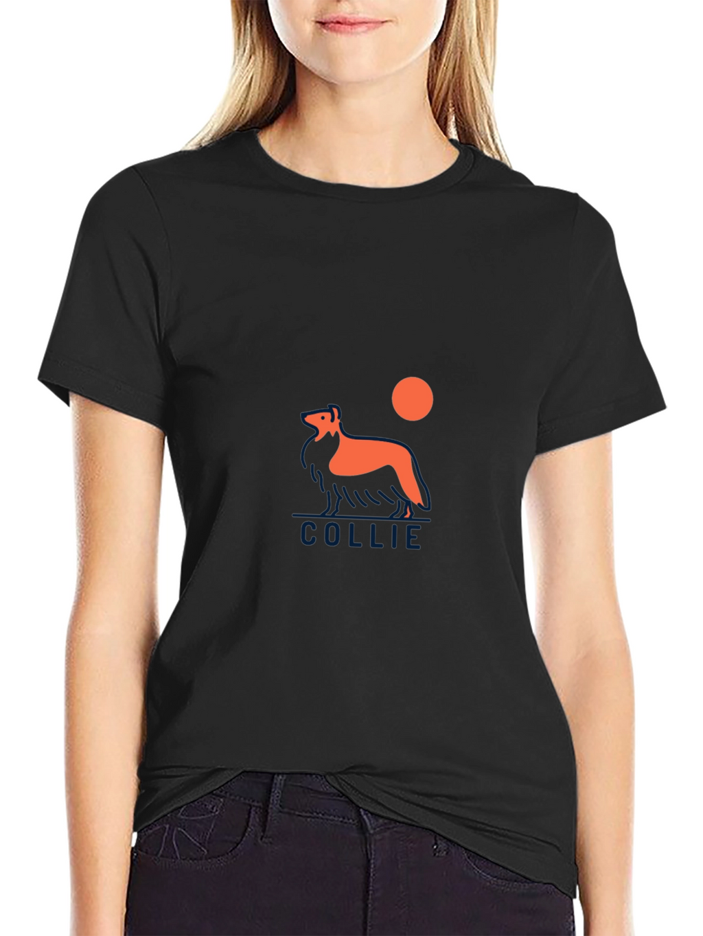 Collie Dog Graphic Tee - Stylish Unisex T-Shirt