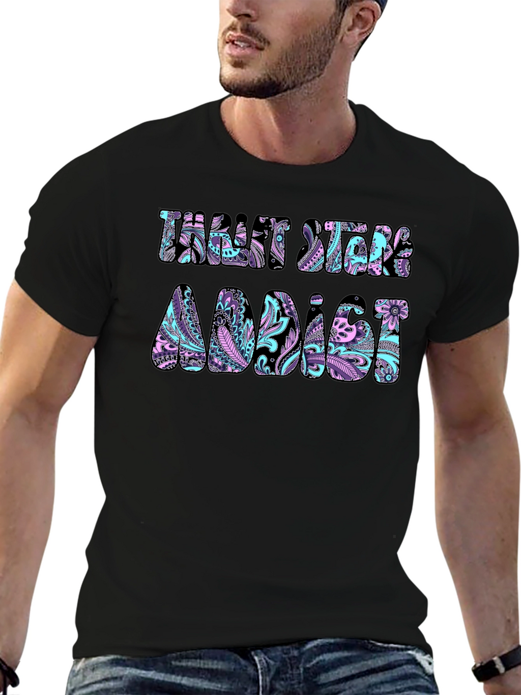 Thrift Store Addict Graphic Tee