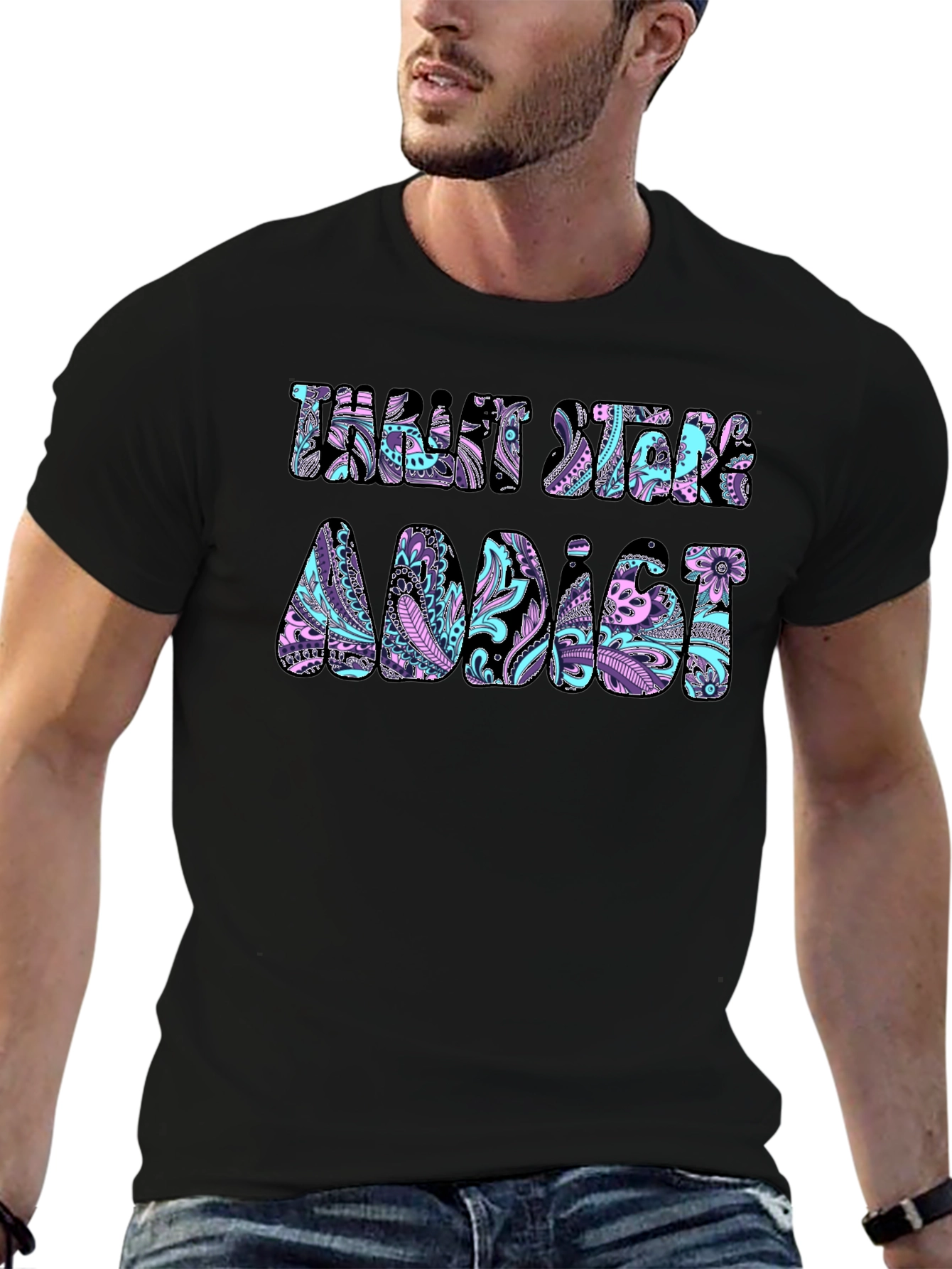 Thrift Store Addict Graphic Tee