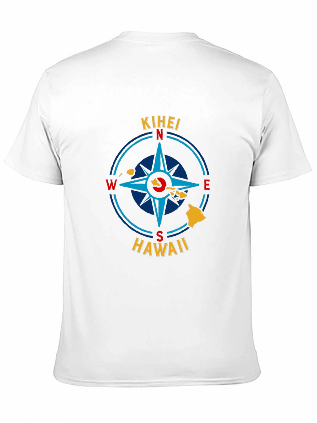 Kihei Hawaii Compass Graphic T-Shirt