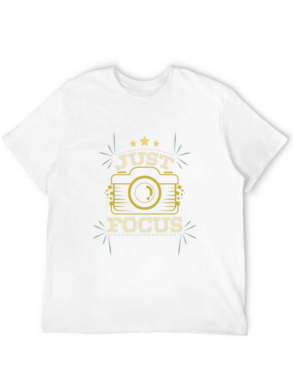 Just Focus Camera Graphic T-Shirt