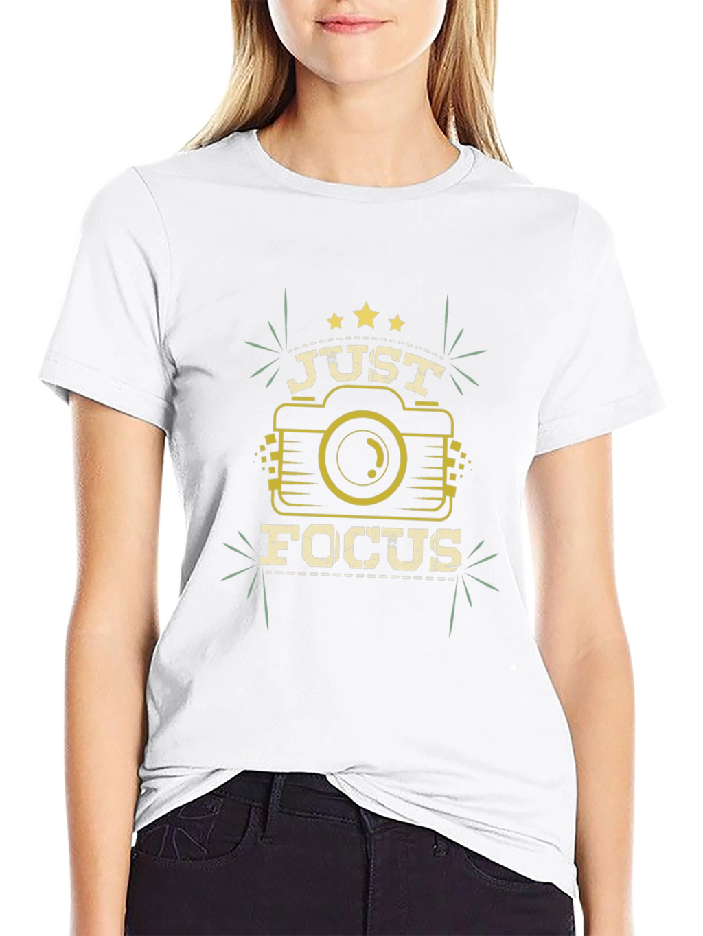 Just Focus Camera Graphic T-Shirt