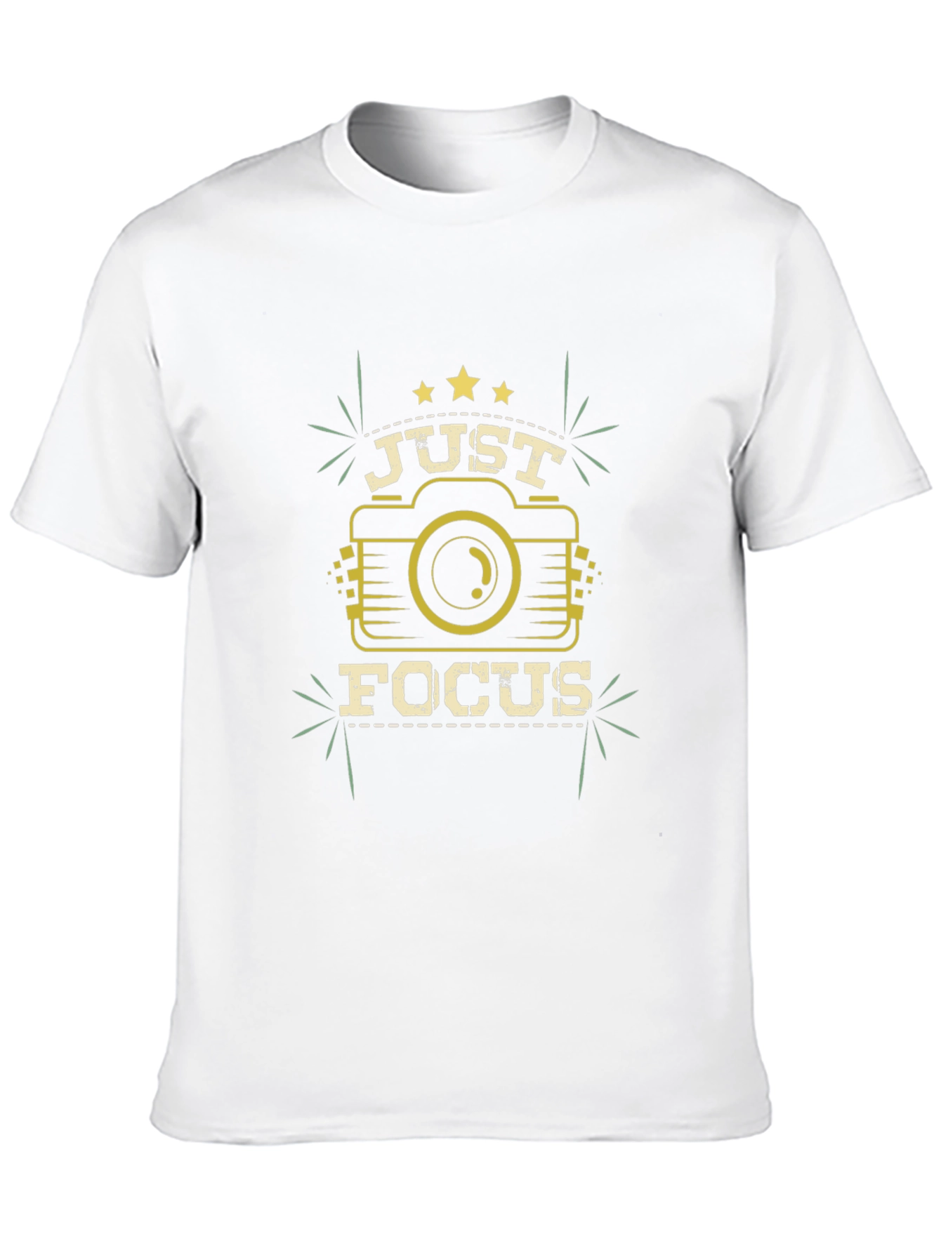 Just Focus Camera Graphic T-Shirt