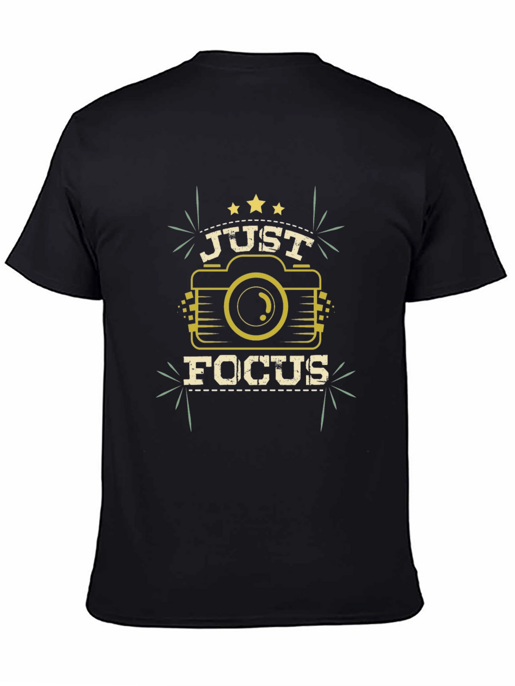 Just Focus Camera Graphic T-Shirt