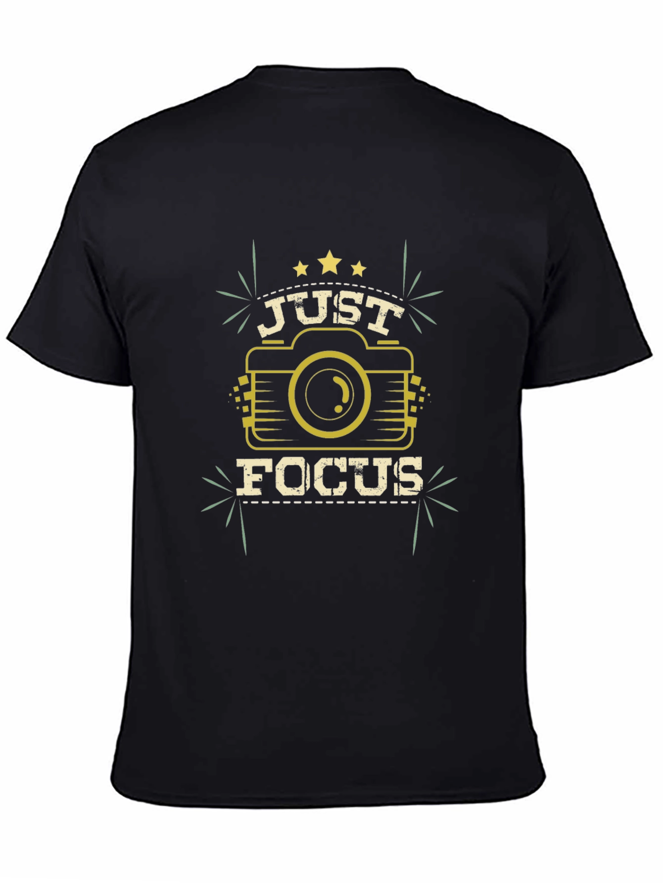 Just Focus Camera Graphic T-Shirt