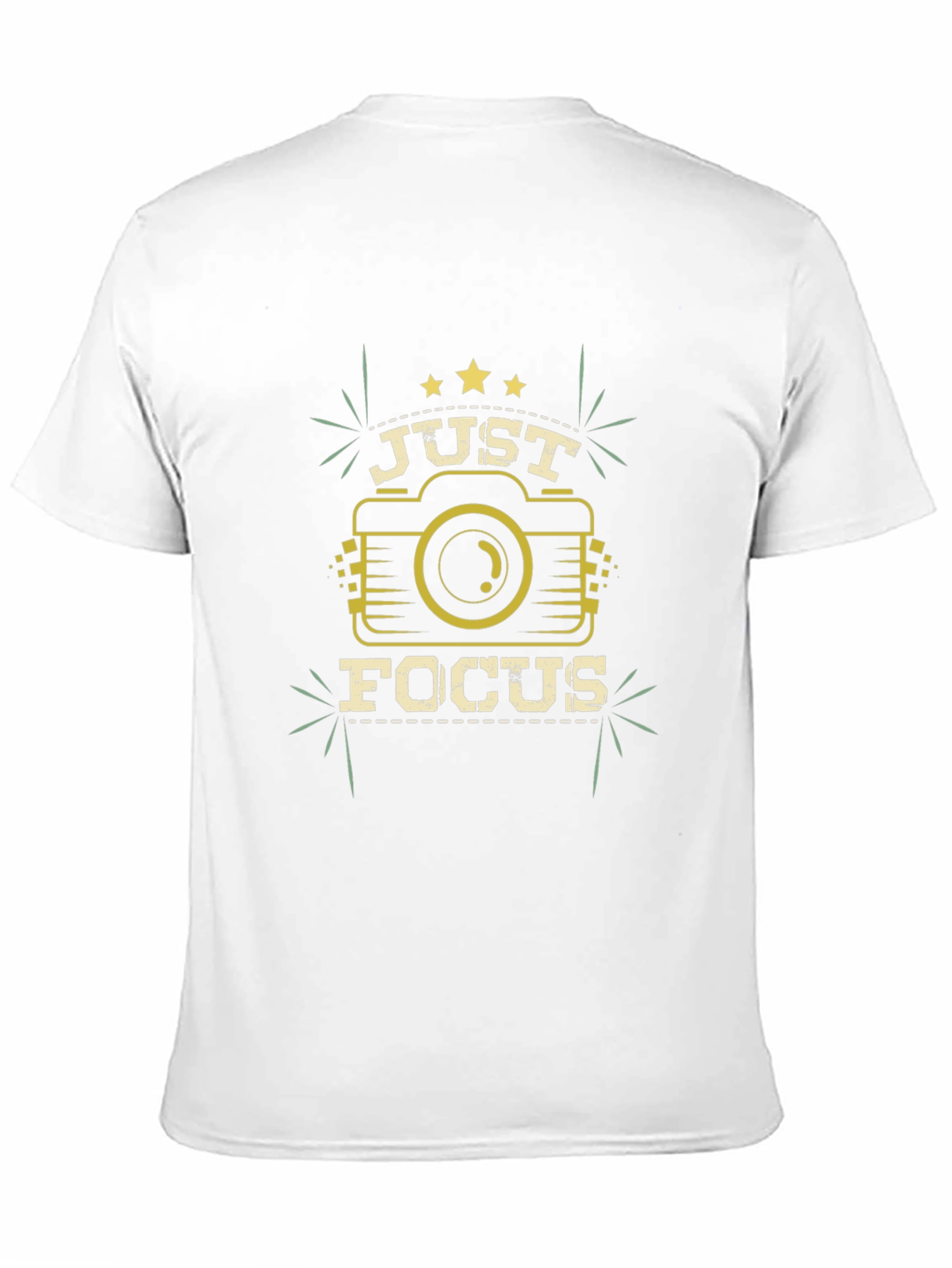 Just Focus Camera Graphic T-Shirt