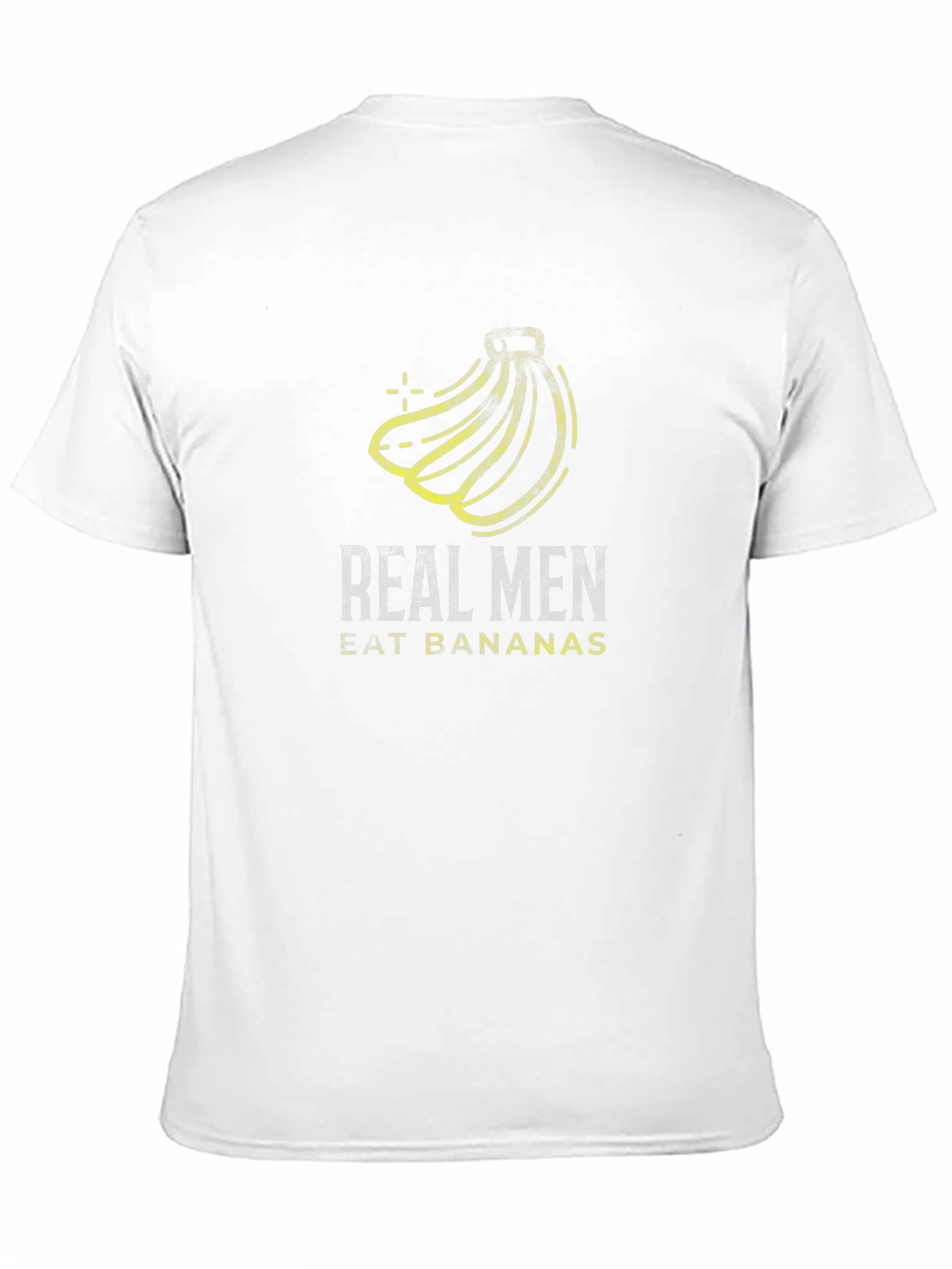 Real Men Eat Bananas Graphic T-Shirt