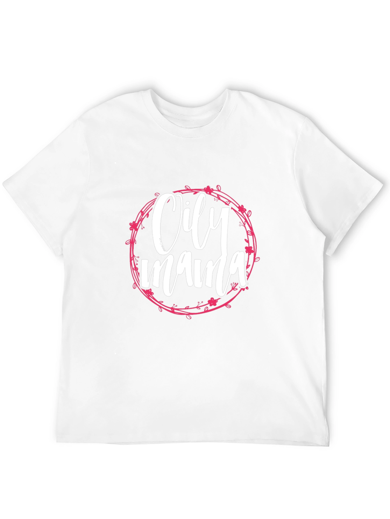 Oily Mama Graphic Tee - Essential Oil Lover Shirt