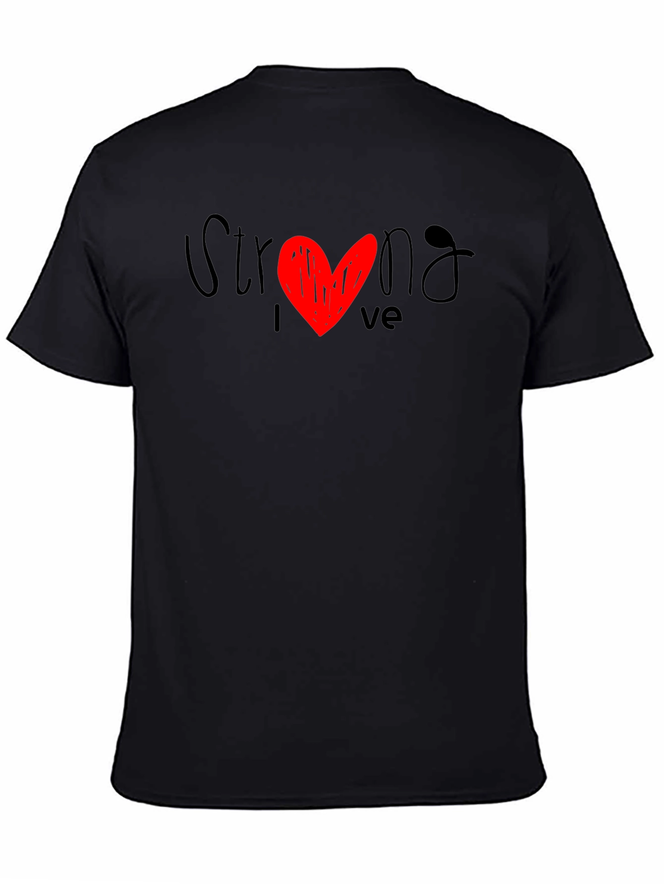 Strong Love Graphic Tee - Stylish Comfort