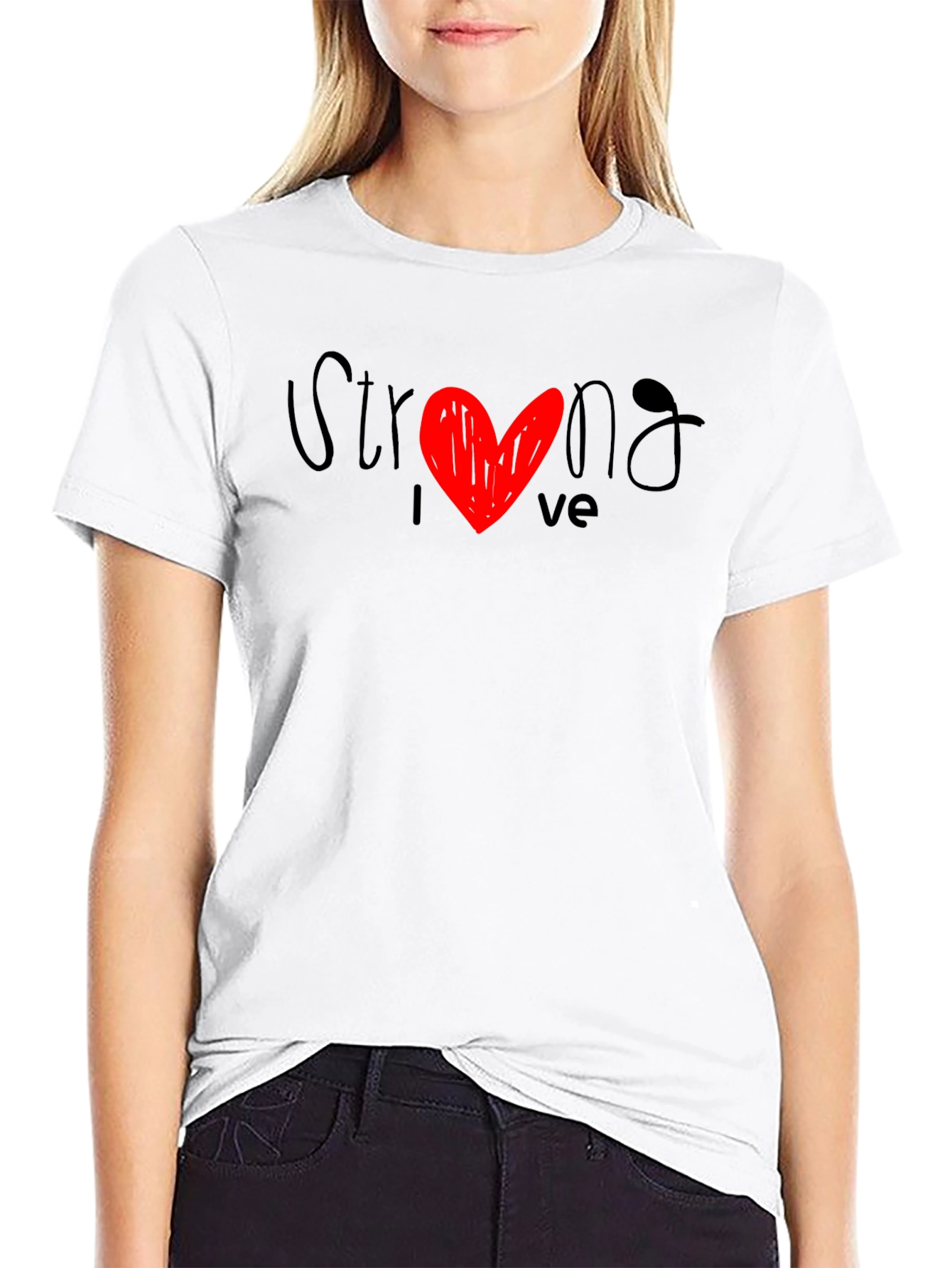 Strong Love Graphic Tee - Stylish Comfort