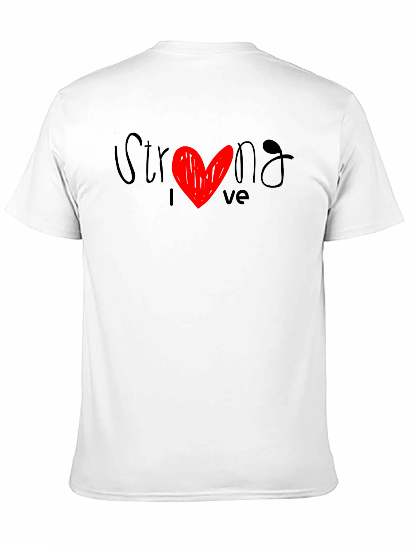 Strong Love Graphic Tee - Stylish Comfort