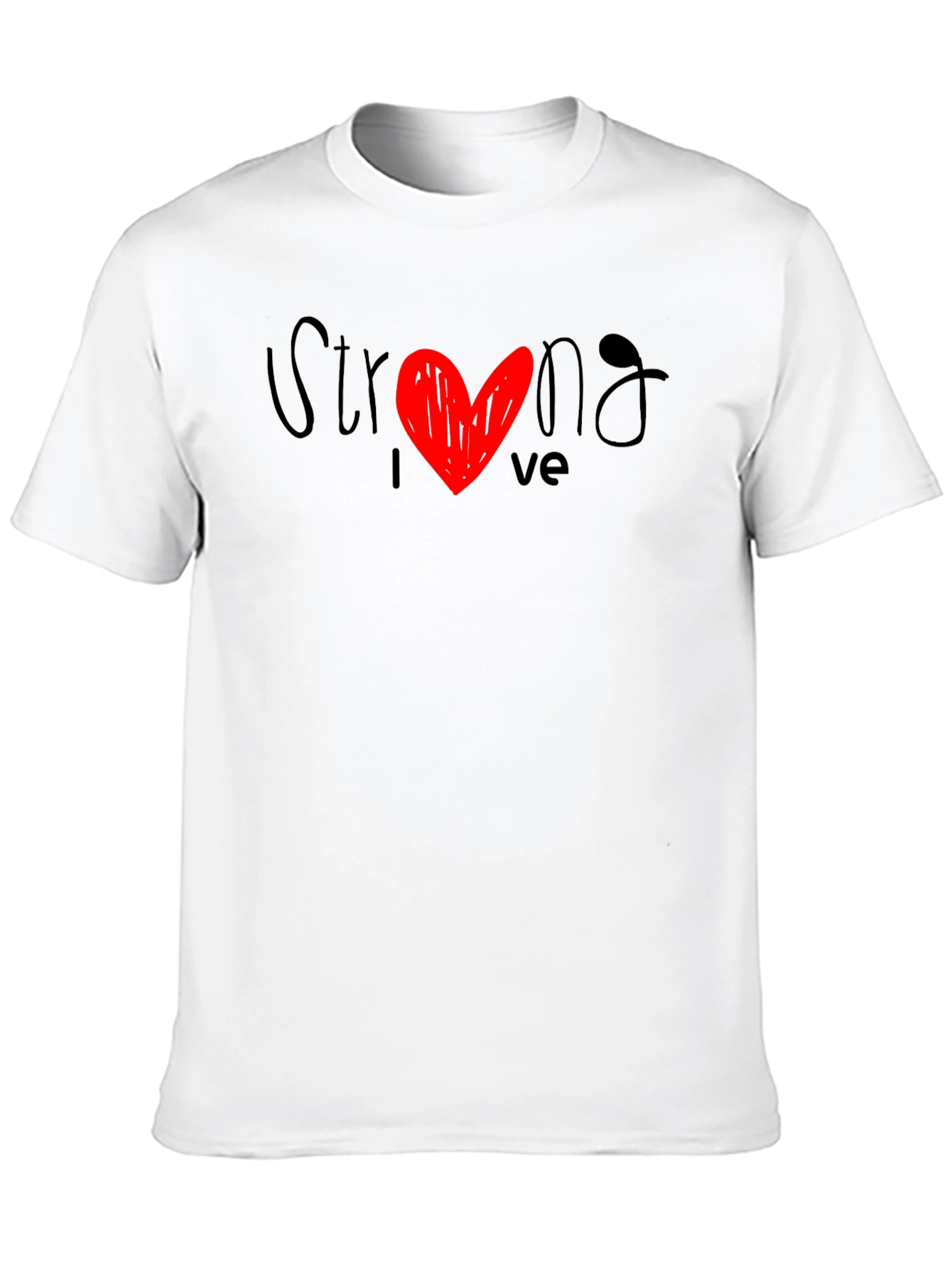 Strong Love Graphic Tee - Stylish Comfort