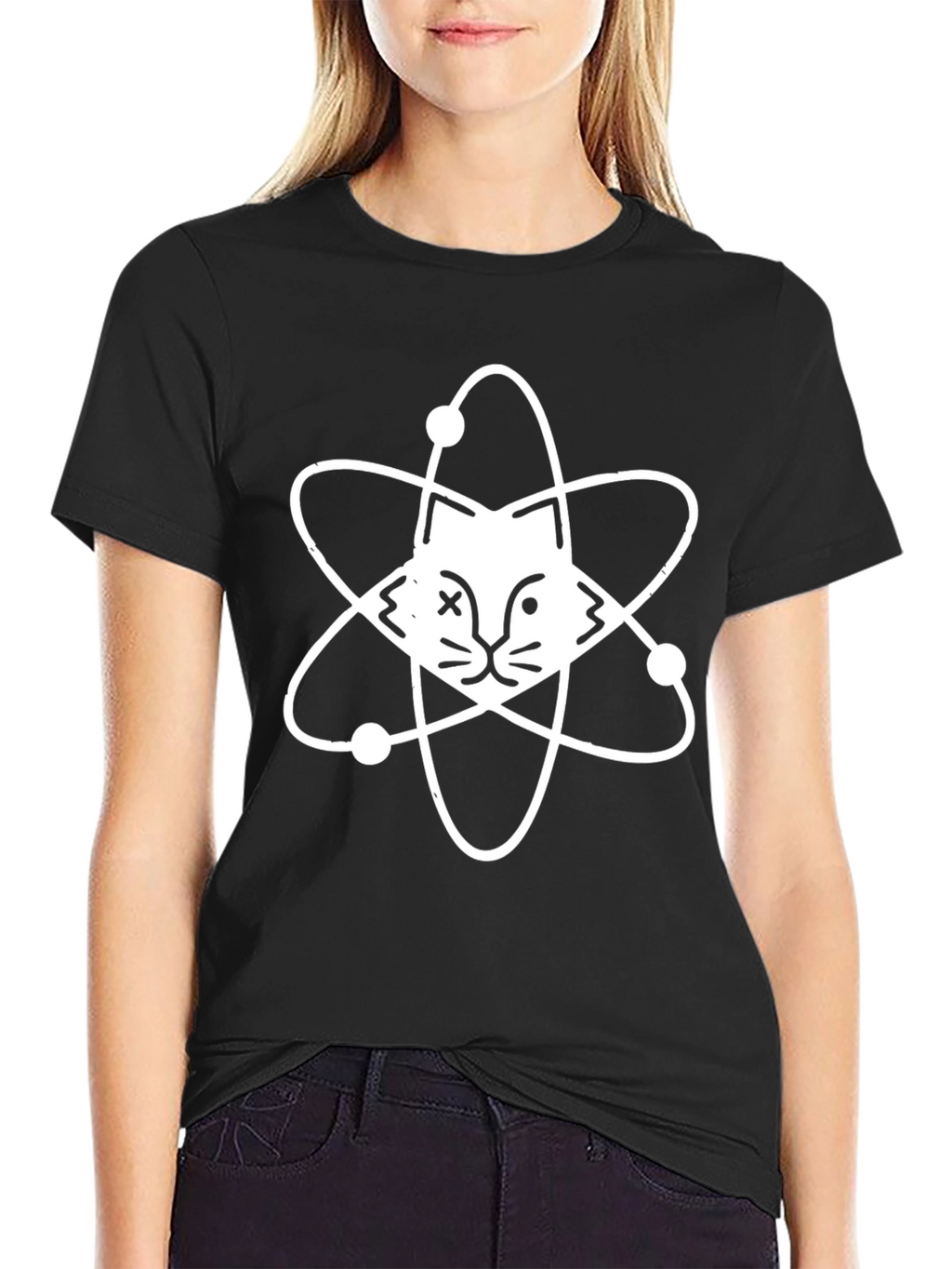 Atomic Cat T-Shirt - Unique Graphic Tee