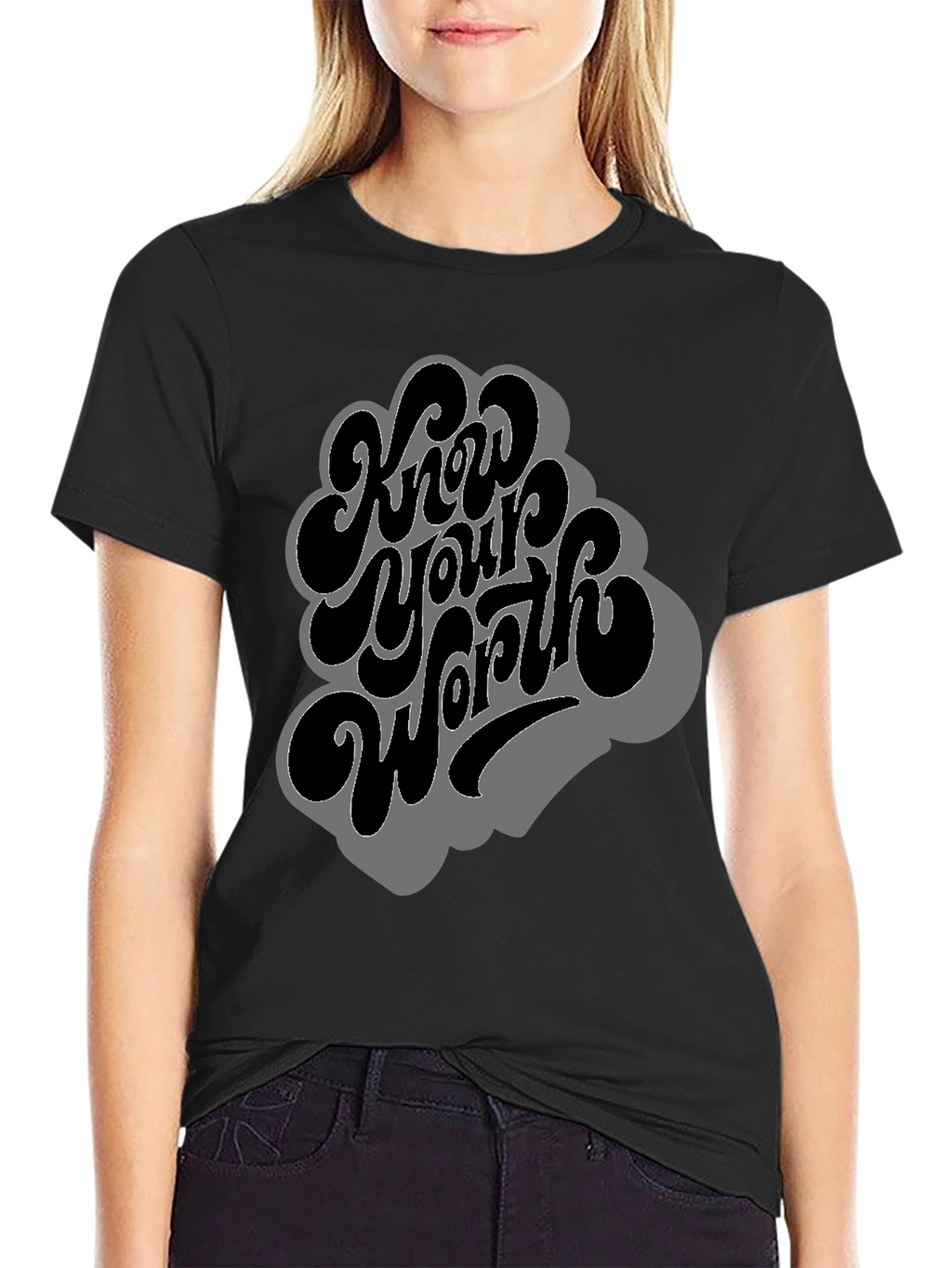 Know Your Worth T-Shirt - Motivational Tee