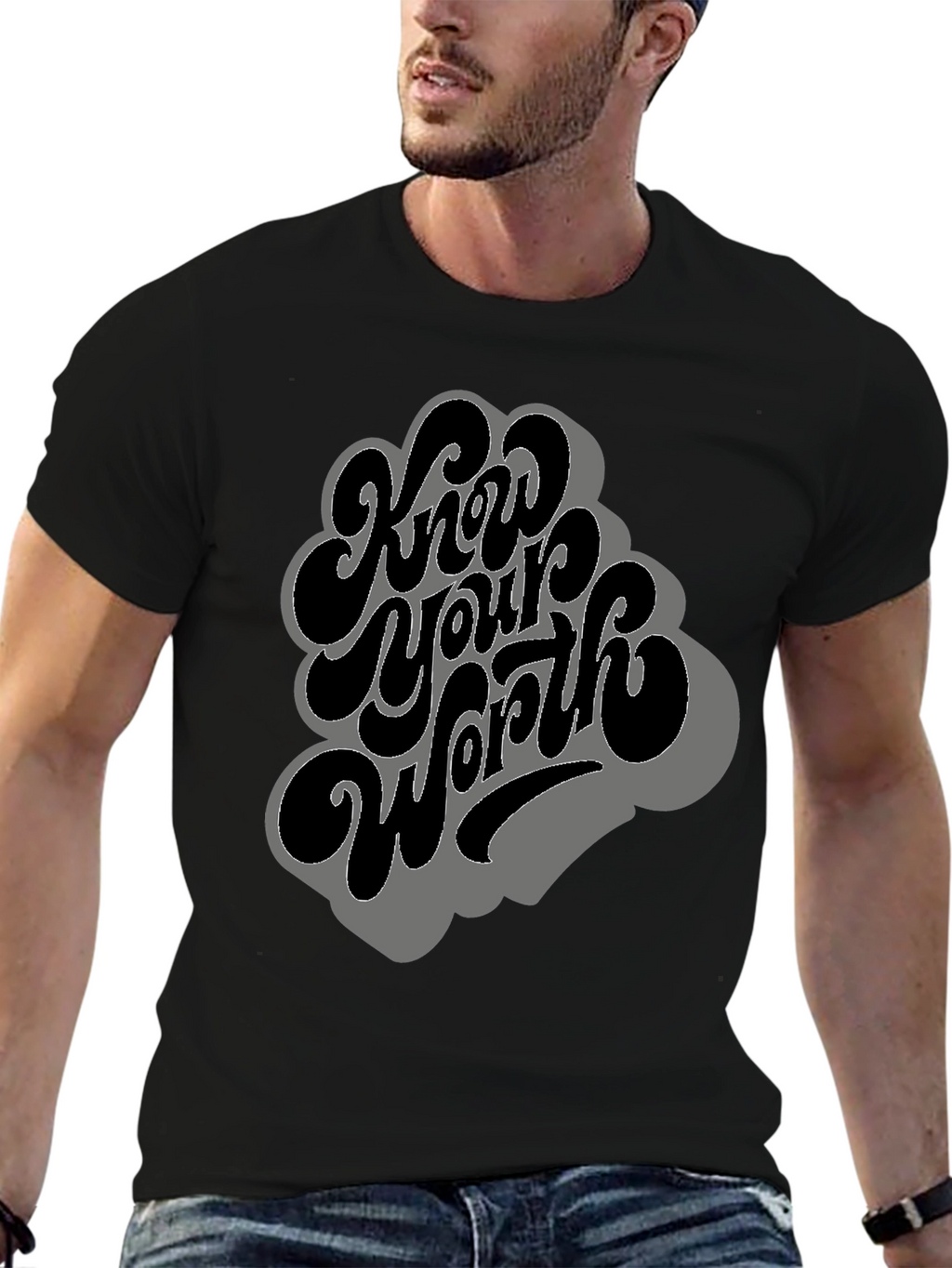 Know Your Worth T-Shirt - Motivational Tee