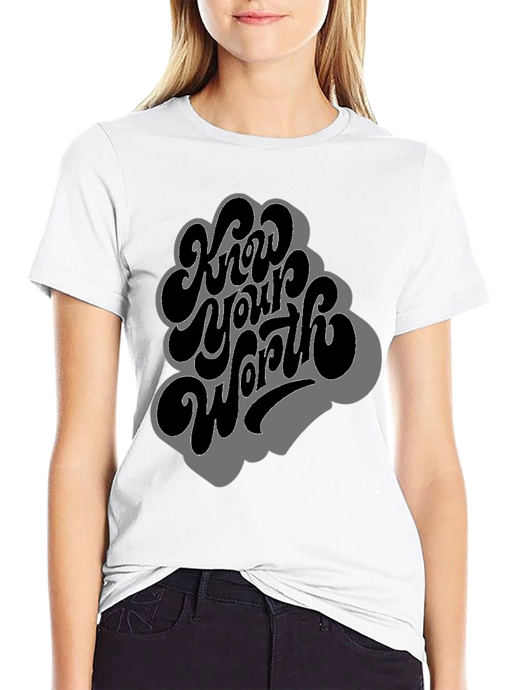 Know Your Worth T-Shirt - Motivational Tee