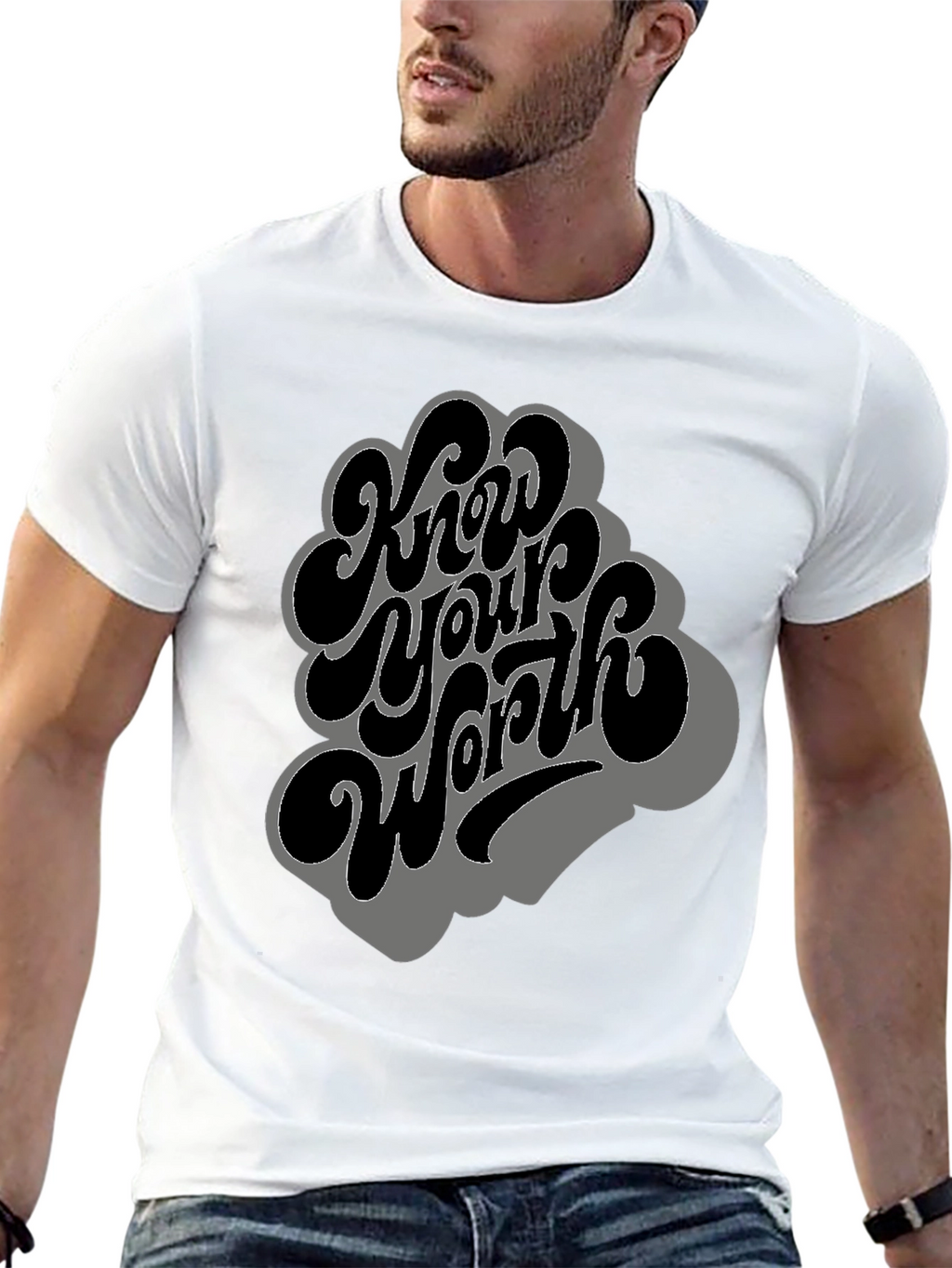 Know Your Worth T-Shirt - Motivational Tee