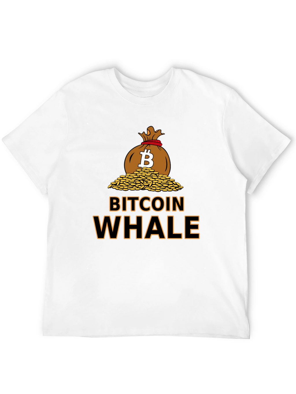 Bitcoin Whale Graphic Tee - Crypto Enthusiast T-Shirt