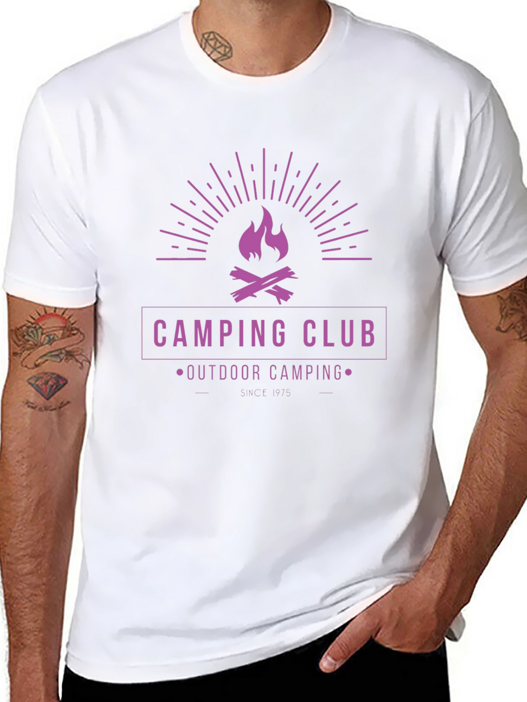 Camping Club Graphic Tee