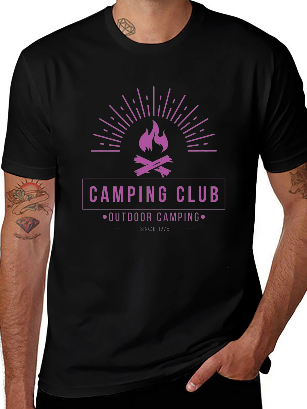Camping Club Graphic Tee