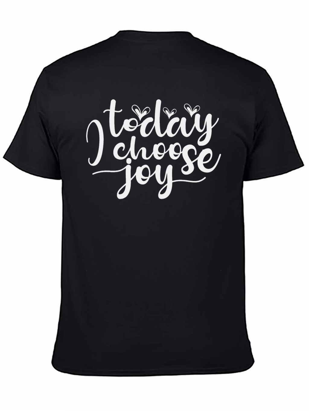 Choose Joy Graphic Tee - Black