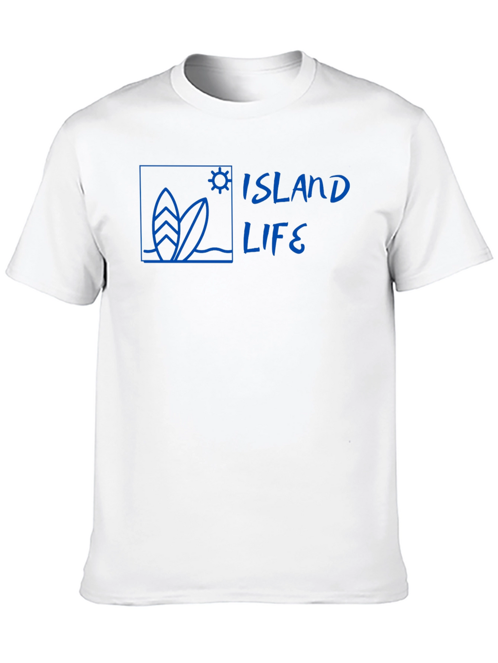 Island Life Surf Tee - Black