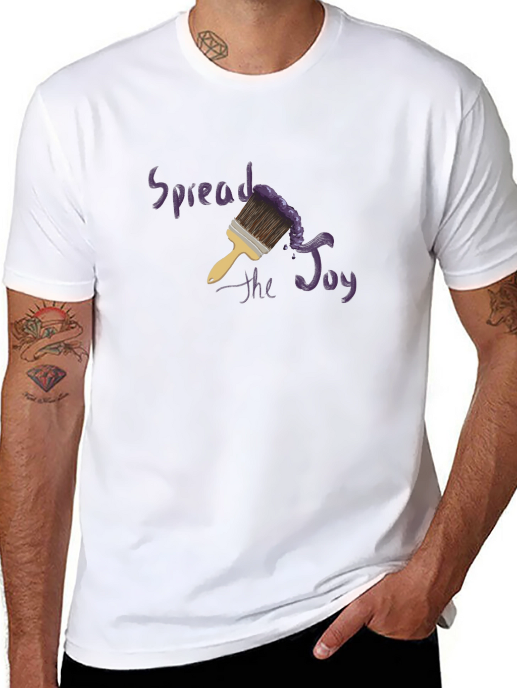 Spread the Joy T-Shirt - Artistic Design