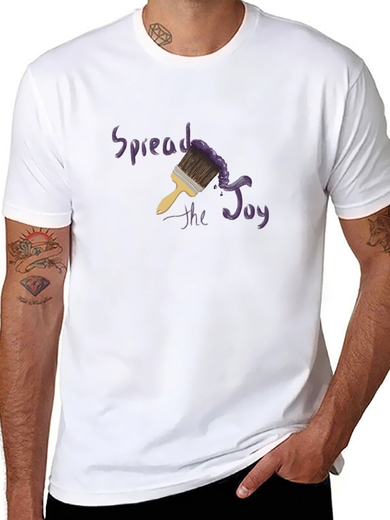 Spread the Joy T-Shirt - Artistic Design