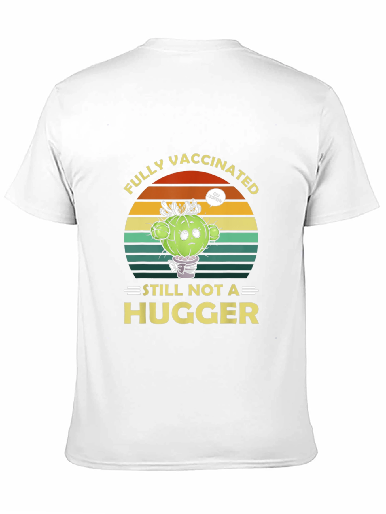 Fully Vaccinated Cactus Novelty T-Shirt