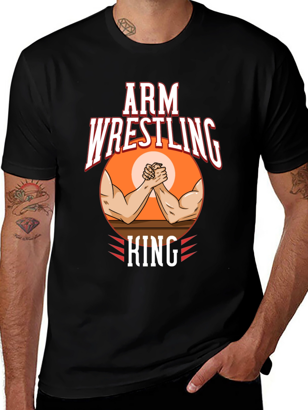 Arm Wrestling King T-Shirt