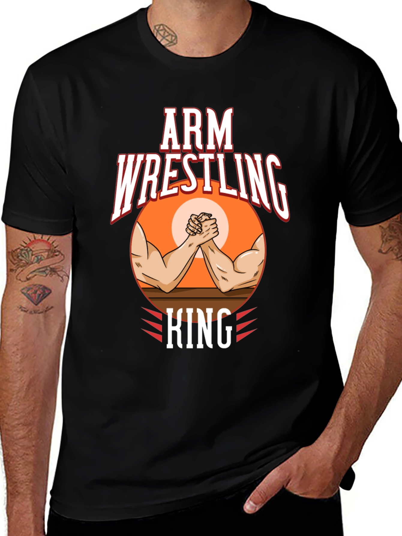 Arm Wrestling King T-Shirt