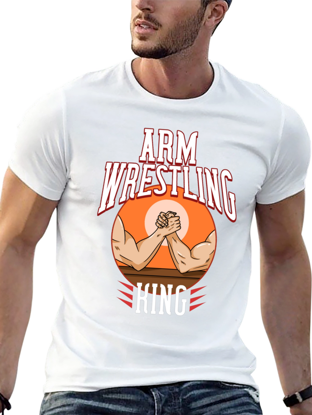 Arm Wrestling King T-Shirt