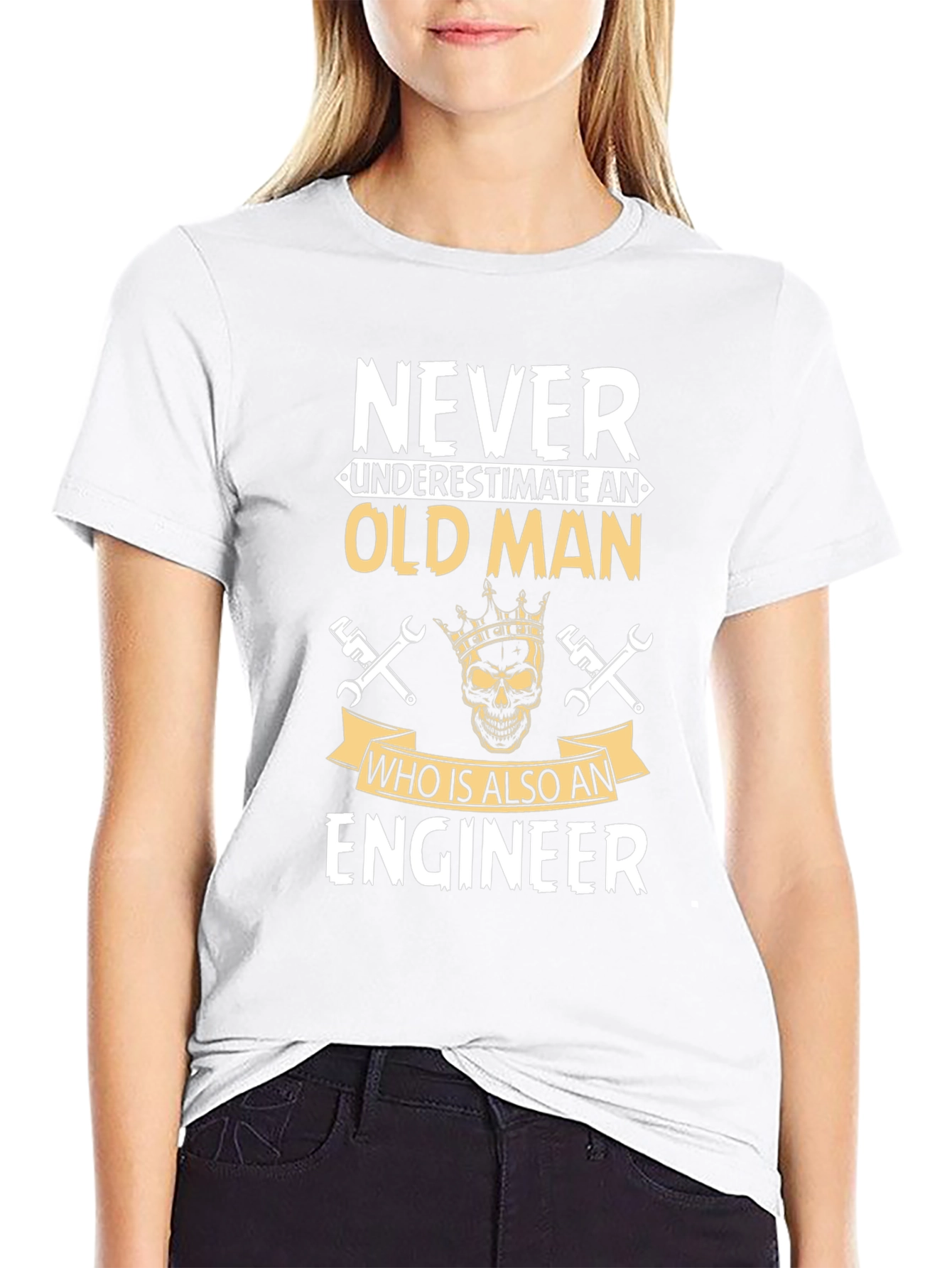 Never Underestimate Engineer T-Shirt