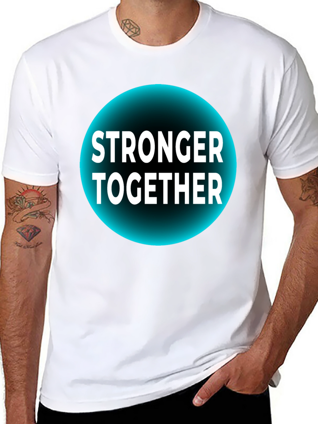 Stronger Together Graphic Tee - Unity & Support
