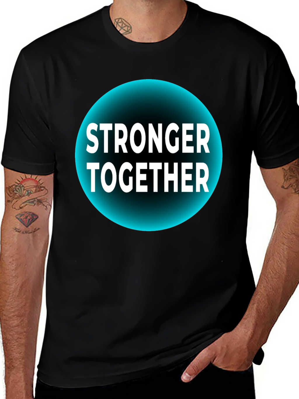 Stronger Together Graphic Tee - Unity & Support