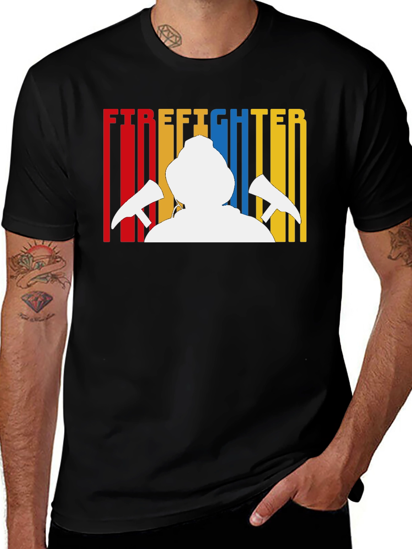 Firefighter Graphic T-Shirt