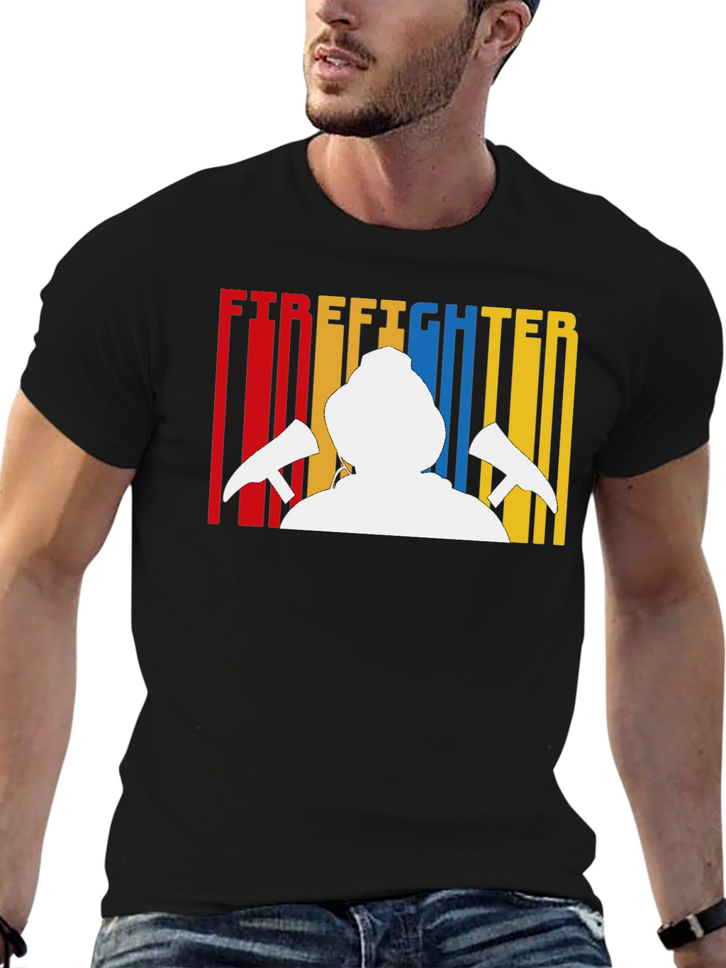 Firefighter Graphic T-Shirt