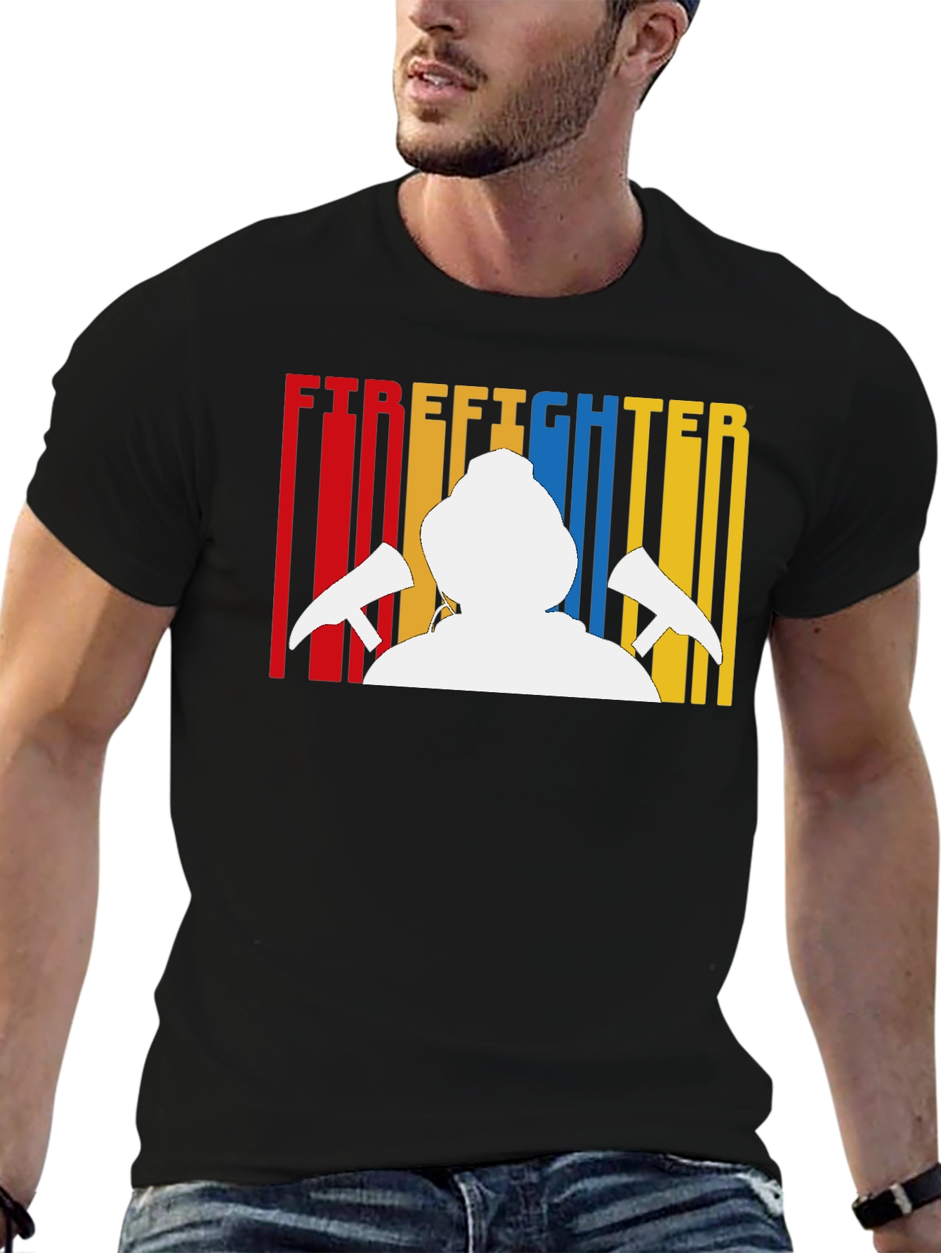 Firefighter Graphic T-Shirt