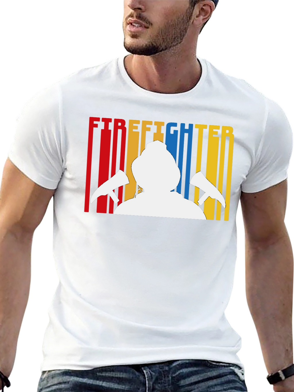 Firefighter Graphic T-Shirt