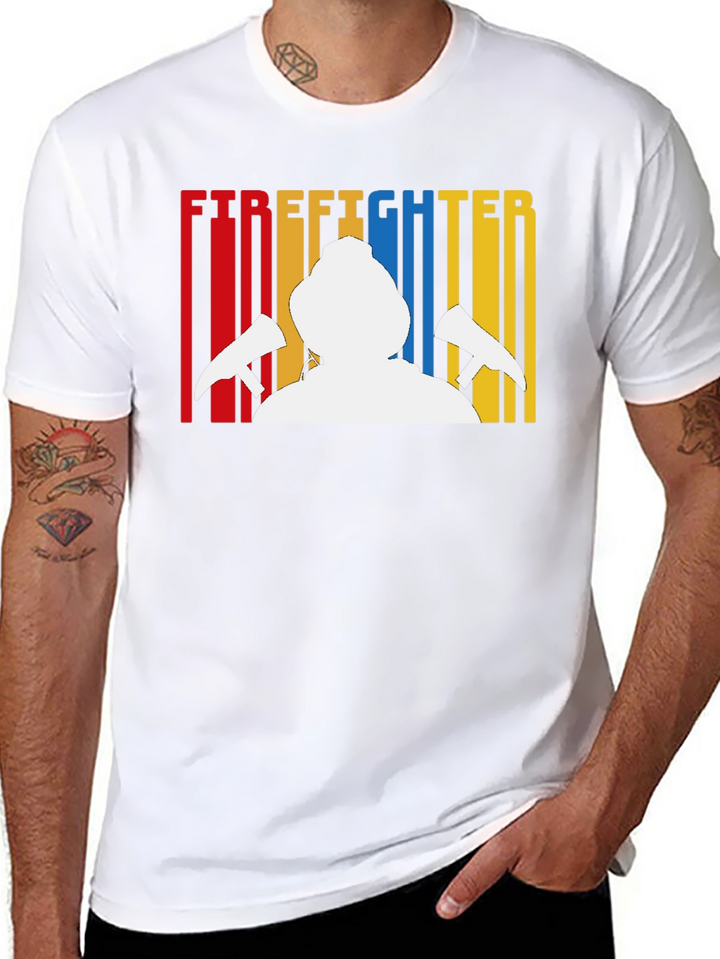 Firefighter Graphic T-Shirt