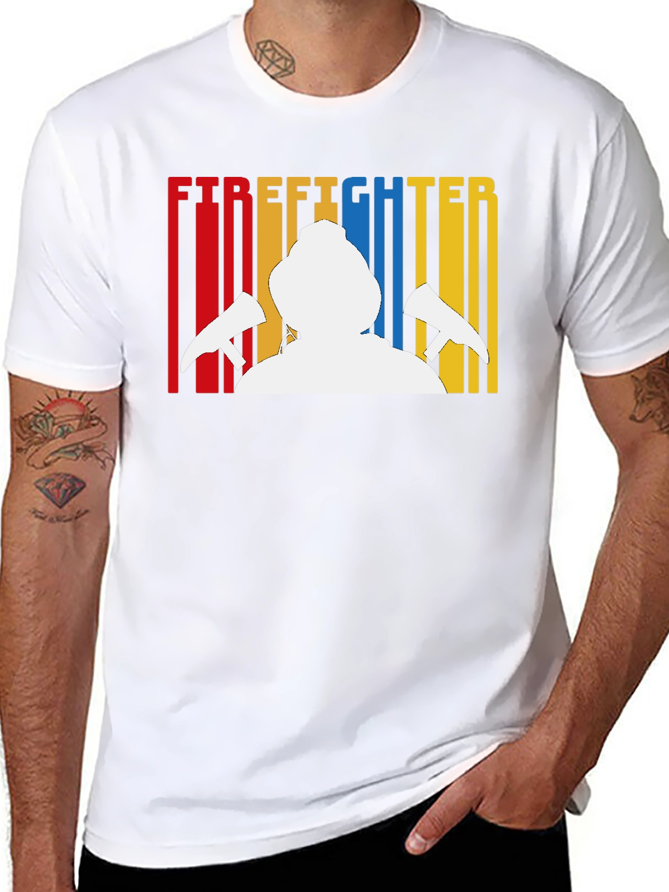 Firefighter Graphic T-Shirt